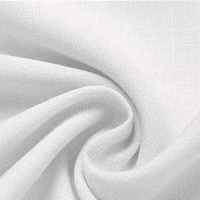 Retro Popover Summer Shirt Linen Men's