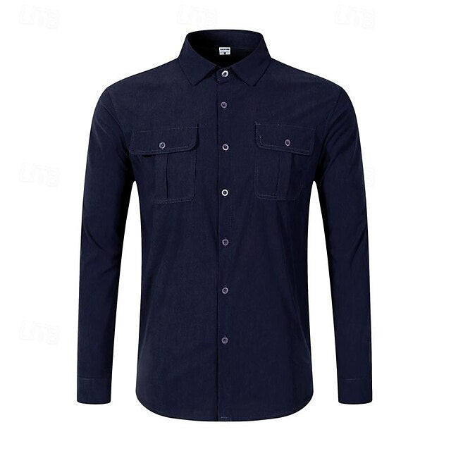Men's Beach Summer Up Button Casual Shirt