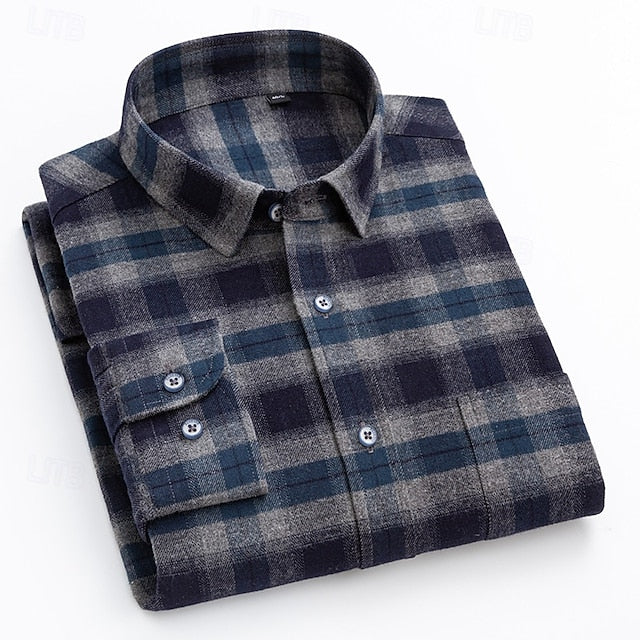 Up Men's Summer Red Shirt Button Casual