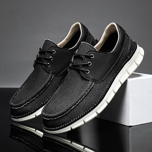 Mesh with Design Slip-On Breathable Fashionable Shoes Men's