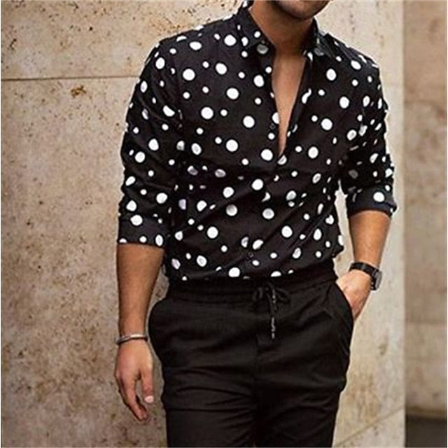 Shirt Button Casual Up Beach Summer Men's