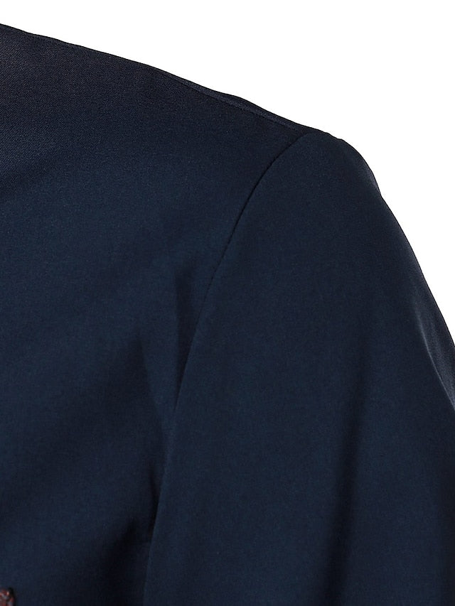 Summer Beach Shirt Button Men's Up Casual