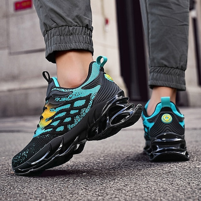 Sneakers with Men's Blue Athletic Sole Hollow Unique
