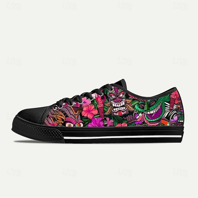 Men's Sneakers Size Shoes Classic Casual Beach Plus Print