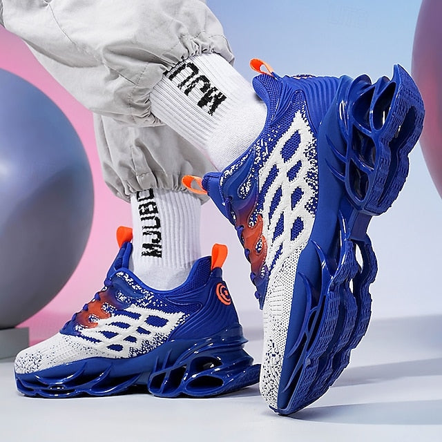 Sneakers with Men's Blue Athletic Sole Hollow Unique