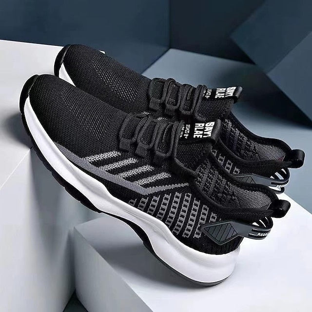 Sneakers Shoes Flyknit Men's Casual Look Sporty