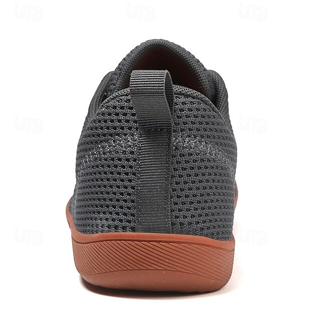 Sneakers Orange Bright Sole Men's – with Knit White