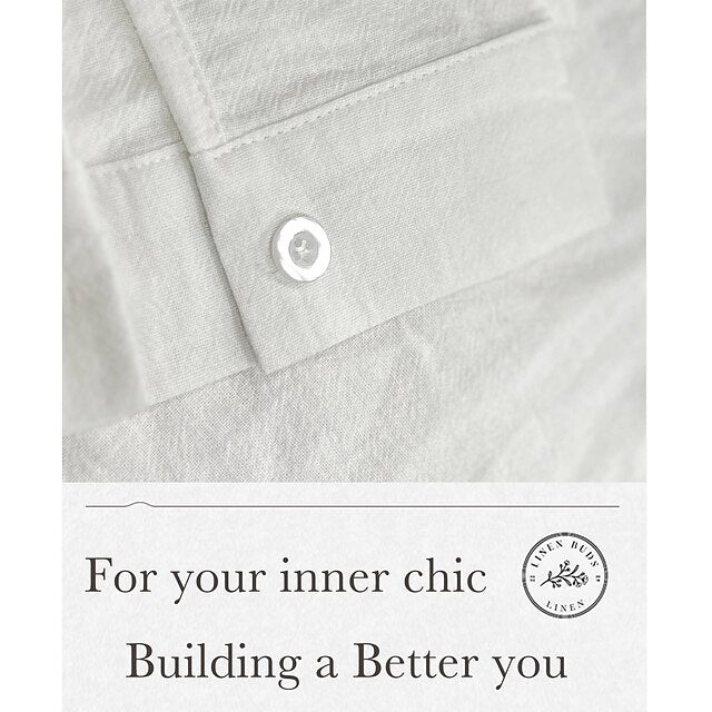Guayabera Men's Popover Linen Shirt 10%