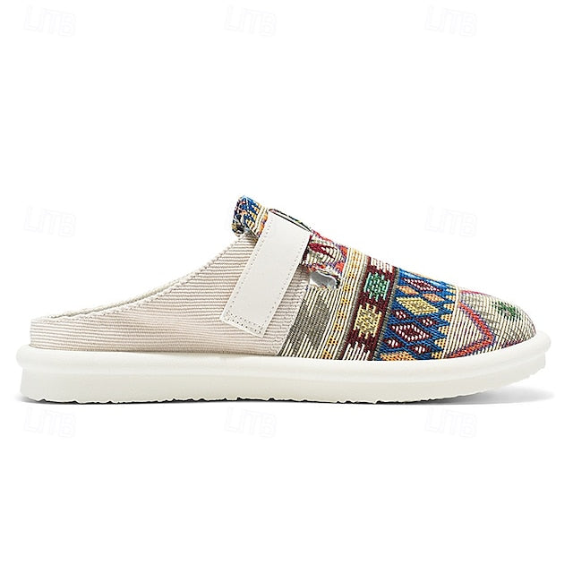 Adjustable with – Slip-On Strap Grey Men's Shoes Walking