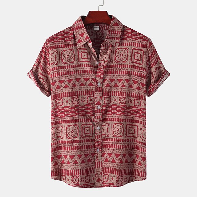 Men's Summer Casual Shirt Hawaiian