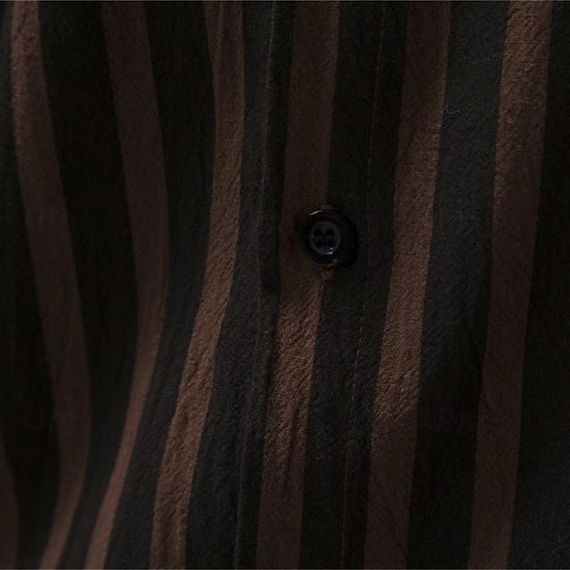 Men's Shirt Beach Up Summer Button Casual