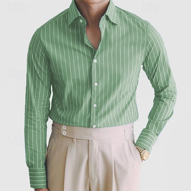Shirt Button Beach Men's Summer Casual Up