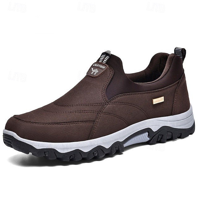 Slip-Ons PU Loafers Breathable Leather Men's