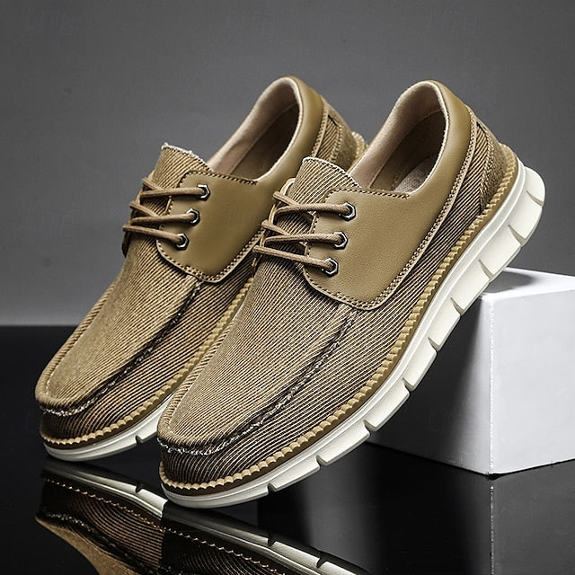 Mesh with Design Slip-On Breathable Fashionable Shoes Men's