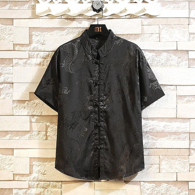 Chinese Shirt Mandarin Collar Men's