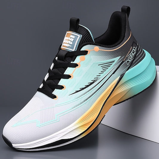 Running Men's Shoes Gradient – Cushioned Lightweight