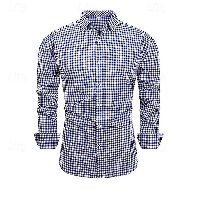Summer Shirt Beach Button Up Casual Men's