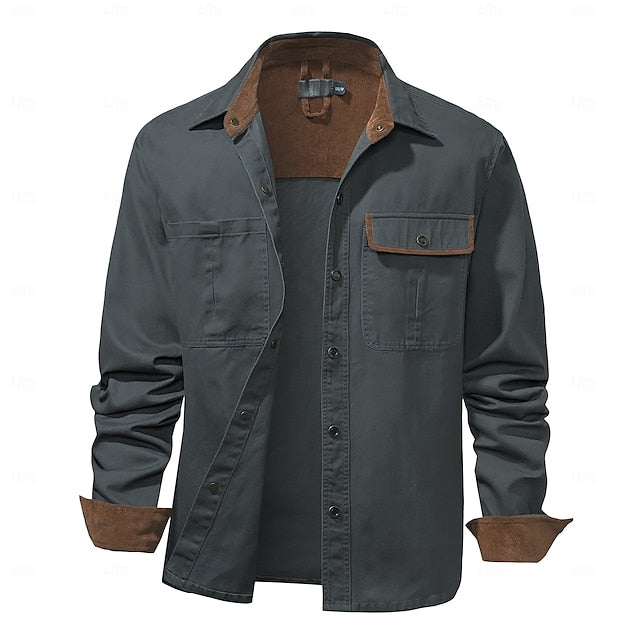 Cargo Men's Summer Up Button Shirt Casual