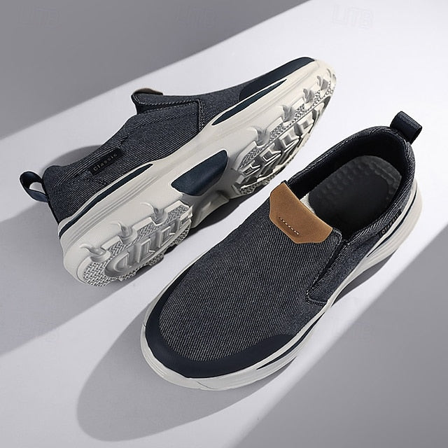 Woven Nylon - Men's Multicolor Loafers Espadrilles
