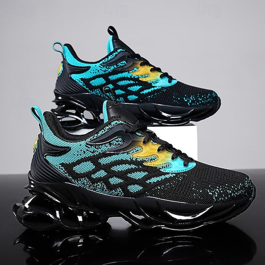 Sneakers with Men's Blue Athletic Sole Hollow Unique