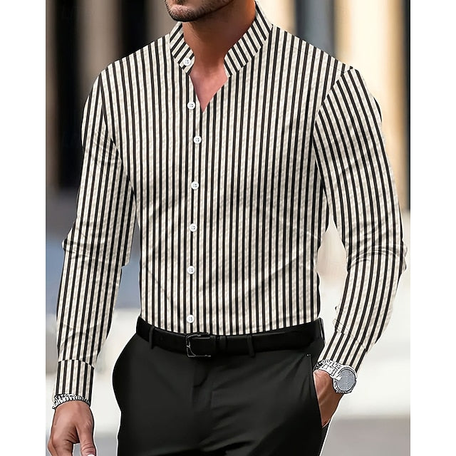 Men's Shirt Casual Button Beach Up Summer