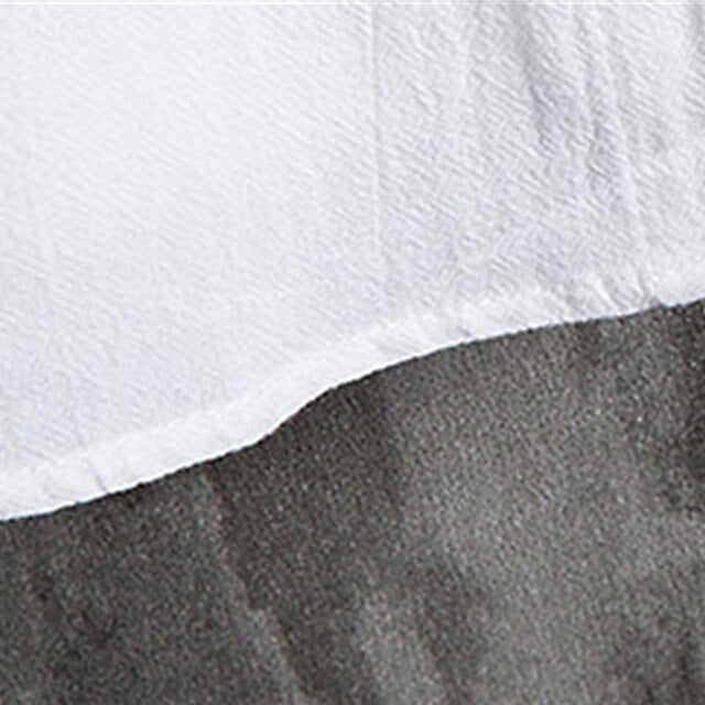 Chinese Collar Mandarin Shirt Men's