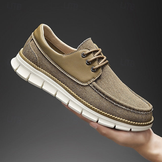 Mesh with Design Slip-On Breathable Fashionable Shoes Men's
