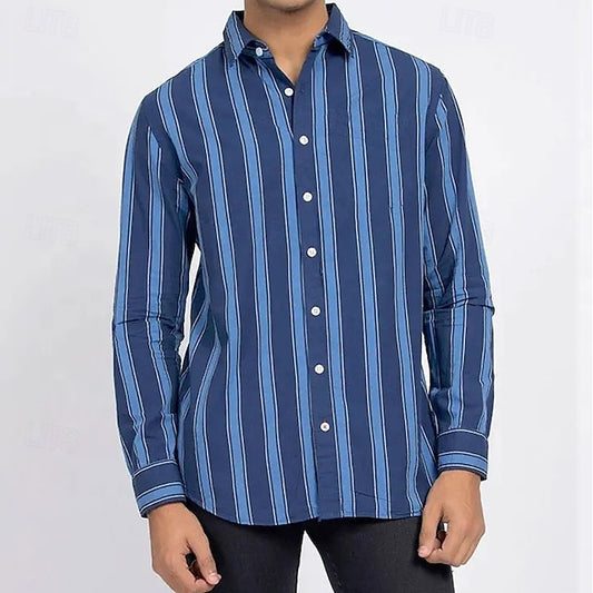 Men's Casual Shirt Beach Up Summer Button
