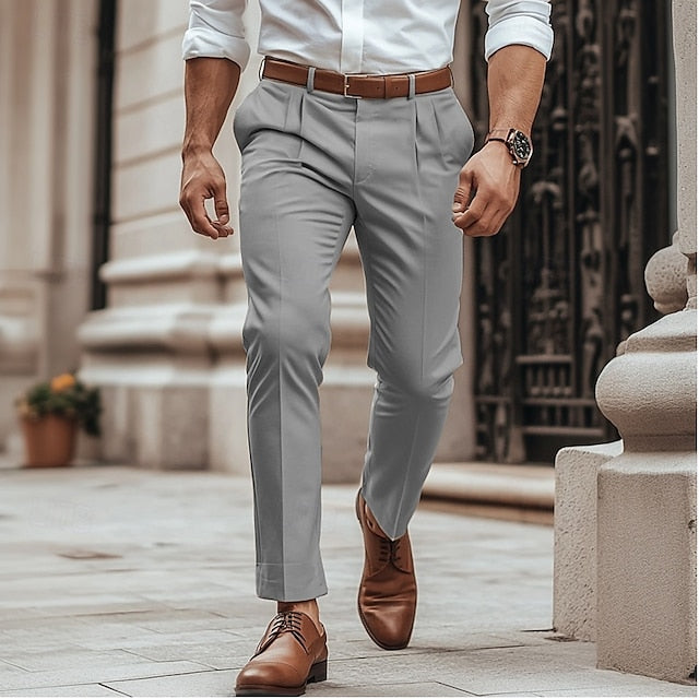 Pants Work Cargo Trousers Multi Pocket Men's