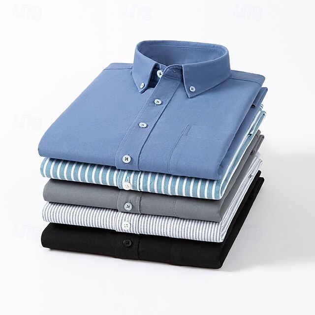 Casual Up Men's Summer Shirt Beach Button
