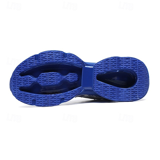 Sneakers with Men's Blue Athletic Sole Hollow Unique