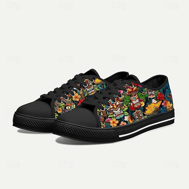 Men's Sneakers Size Shoes Classic Casual Beach Plus Print