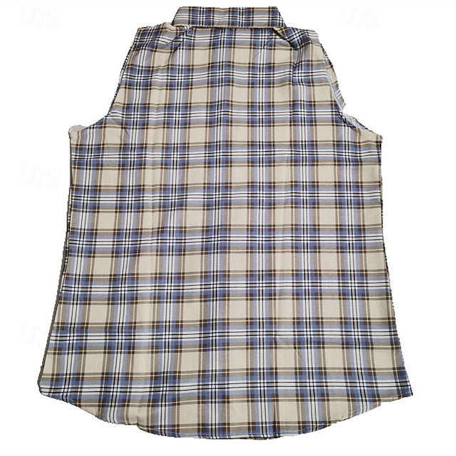Men's Shirt Beach Casual Up Button Summer