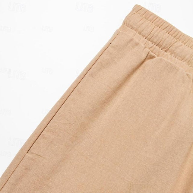 Cargo Summer Beach Pants Trousers Pants Pants Men's