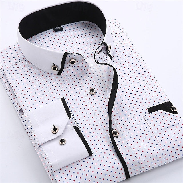 Shirt Casual Button Up Men's Beach Summer