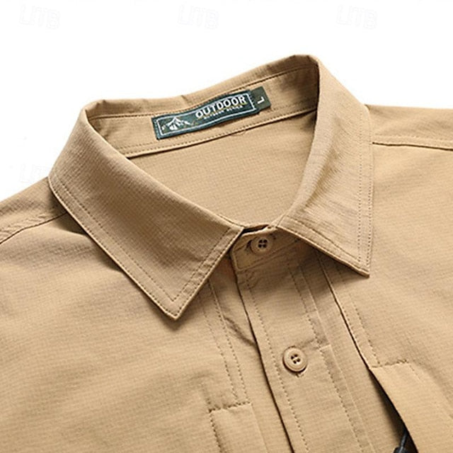 Work Shirt Men's Workwear Button Shirts Up