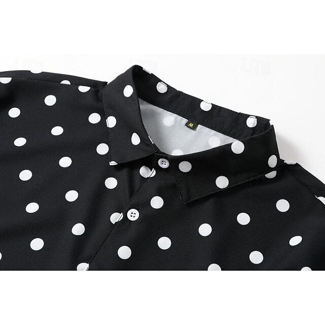 Up Button Hawaiian Men's Summer Shirt