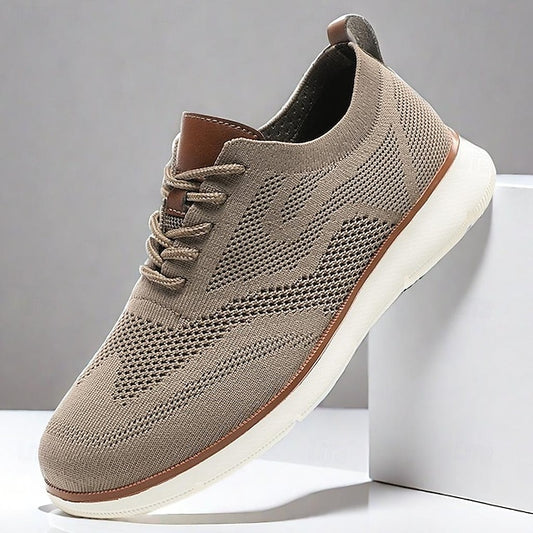 Sneakers Breathable - Knit Casual Men's Lightweight Walking