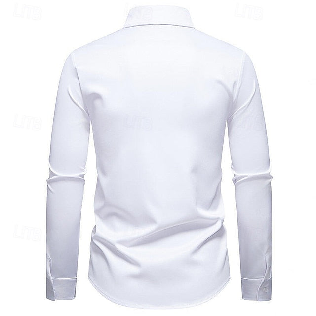 Casual Up Button Shirt Men's Summer Beach