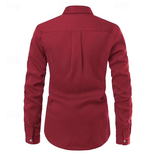 Button Men's Casual Shirt Beach Summer Up