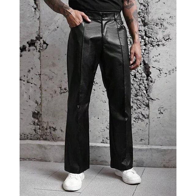 Pants Men's Golf Stretch Casual Trousers Pocket