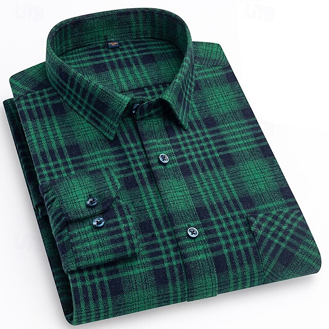 Summer Button Shirt Men's Up Beach Casual