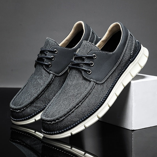 Mesh with Design Slip-On Breathable Fashionable Shoes Men's
