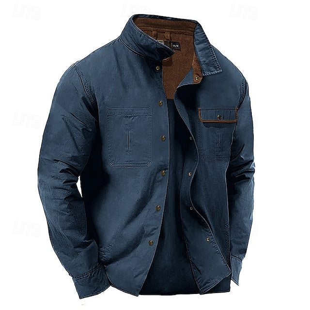 Cargo Men's Summer Up Button Shirt Casual