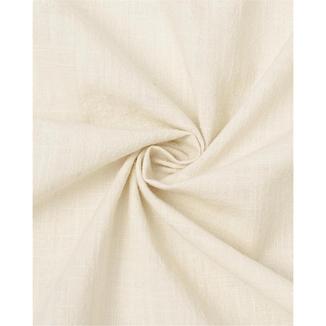 Short Sleeve Linen Shirt Summer Casual Ethnic Men's