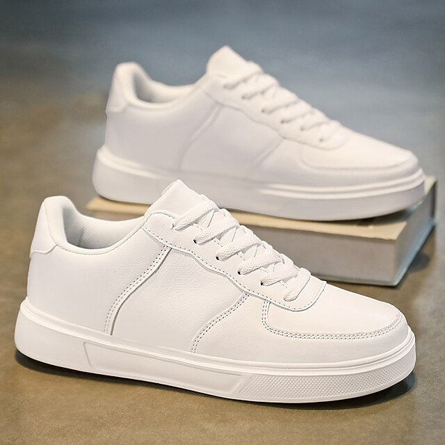 Shoes White Daily Walking Casual Retro Sneakers Men's