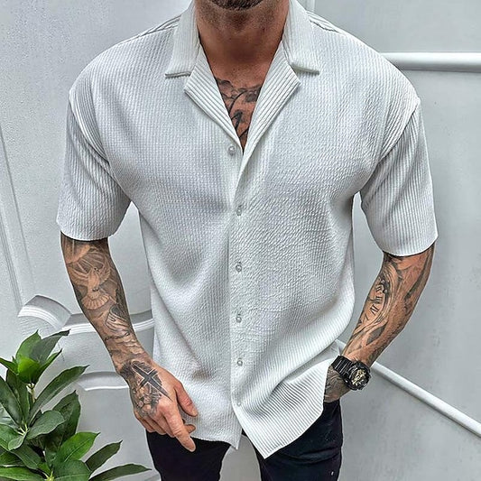Casual Beach Men's Summer Shirt Cuban