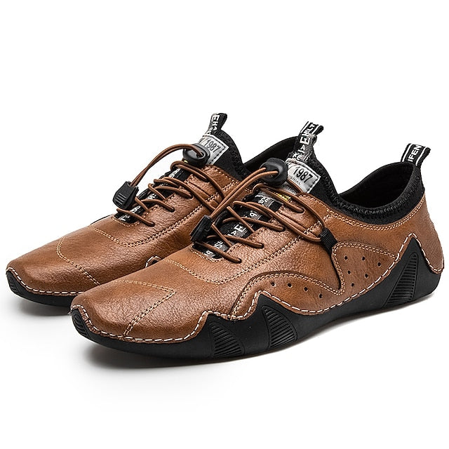 Faux Men's – Lightweight Sneakers Casual Leather