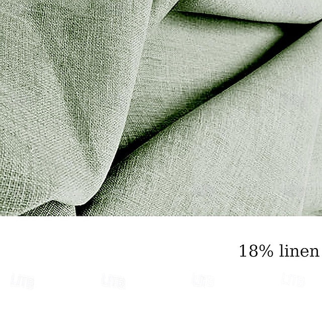 Shirt Linen Henley Retro Men's Shirts Vintage