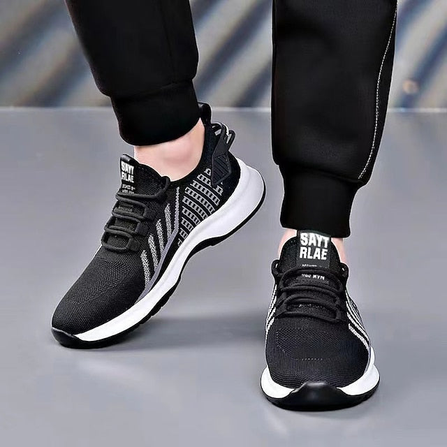 Sneakers Shoes Flyknit Men's Casual Look Sporty